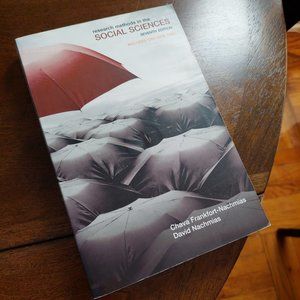 Research Methods in the Social Sciences, 7th Edition, w/ GSS data CD